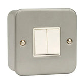 10A 2 Gang 2 Way Switch ,
